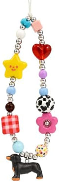 Beaded Camera Wrist Strap Cute Digital Camera Charm Lanyard, Phone Wristlet Charms, Phone Chain for Camera by CasaPopz