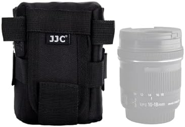 JJC Small Camera Lens Pouch for Fuji XC 15-45mm,16-50mm XF Lens Case by JJC
