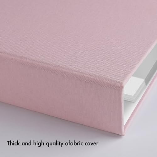 1DOT2 12x12 Inch 3 Ring DIY Scrapbook Photo Album, Pink - Image 2