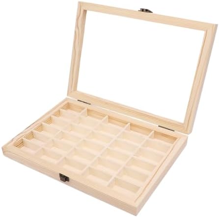 Minimalist Solid Wood Film Cassette Case | 30 Slot Storage Box for 135 35mm Photography Supplies - Image 5