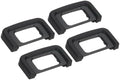 PATIKIL DK-25 Viewfinder Eyepiece Eyecup, 4 Pack Camera Eye Cup Protector for Nikon D3500 D3400 D3300 D3200 D5300 D5500 D5600 Digital Camera Block Flare Scratch Resistance, Black by PATIKIL