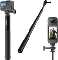 TELESIN 35" Extension Selfie Stick for GoPro Insta360 DJI for Vlog Travel by telesin