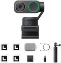Insta360 Link 2 Pro Get-Set Bundle – 4K PTZ Webcam for PC/Mac, 1/1.3” Sensor, Low-Light, AI Tracking, HDR, Directional Noise-Canceling Mics, Supports Stream Deck, Zoom, Teams, Twitch for Streaming by Unknown