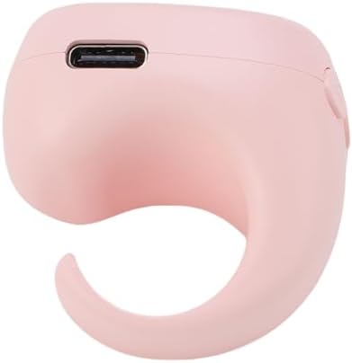 Tangxi Phone Scrolling Ring Remote Control, Wireless Page Turner for Phone Tablet Camera, Bluetooth 5.3 Air Finger Ring Mouse with a Touchpad (Pink) - Image 5