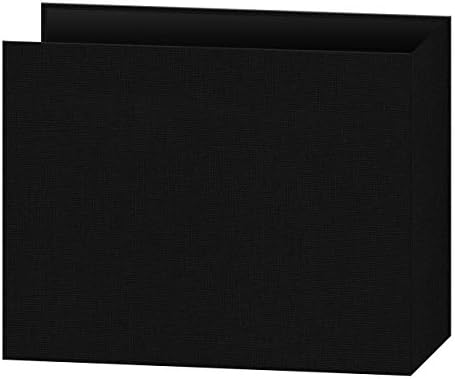Pioneer T12CBF-BK 12-Inch by 12-Inch Fabric 3-Ring Binder Album with Window, Black - Image 5