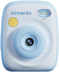 kiimento Instant Print Digital Camera, Ink-Free Thermal Printing with 4 Color-Themed Paper Options, 2.4” HD Screen, Selfie Lens, 48MP Photo, 1080p Video, 32GB Memory Card – Model P2 (Sky Blue) by kiimentoFormerlyKidamento