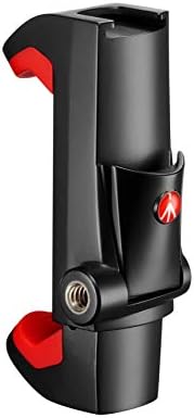 Manfrotto Universal Smartphone Clamp, Pro Version (MCPIXI), for Mini Camera Tripod, Table Tripod,Compact Tripod, Vlogging, Black - Image 3