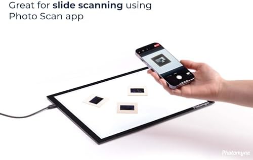 Photomyne A4 Light Pad – Slide & Film Negative Scanning Viewer - Image 2