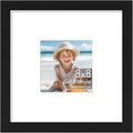 Vittanly 8x8 Picture Frame Made of Solid Wood for Wall & Tabletop, Black by Vittanly