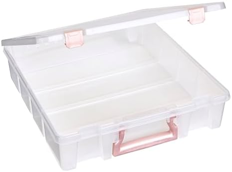 ArtBin Essentials 12 x 12 One-Compartment Craft Box, Clear - Image 2