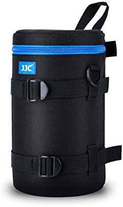 JJC Camera Lens Case Pouch, Padded Bag Fits Lens up to 4.3 x 8.9 (D x L) by JJC