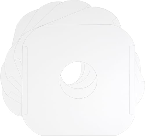 (25) Archival Quality Acid-Free Heavyweight Paper Inner Sleeves with Hole for 12 inch Vinyl Records - Durable 20# Paper - Easy Record Insertion - #12IW - Image 7