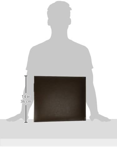 We R Memory Keepers 12x12 Photo Album - Faux Leather with 5 Page Protectors and Spine Label - Snag-Free D-Ring Scrapbooking Memory Album, Acid-Free, Dark Chocolate - Image 3