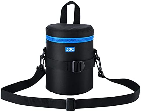 JJC Medium Camera Lens Case for Canon EF 24-70mm F/2.8L II Below 3.9x6.5'' by JJC