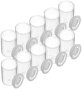 Toddmomy Film Baits Storage Case Clear Container Bait Case Nail Art Cylinder Jar Utility Tackle Bead Container by Toddmomy