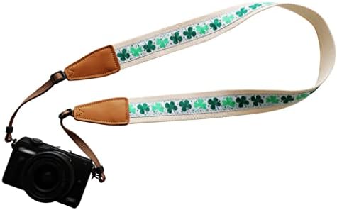 UNIKSTRAP Original Design Personalized Adjustable Camera Strap Celtic Style Lucky Clover, Fit for Canon Nikon Sony Olympus Interchangeable Lens Digital Camera/DSLR etc. by Unknown