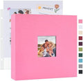 Mublalbum 12x12 Inch 3 Ring DIY Scrapbook Photo Album 40 Pages, Pink by Mublalbum