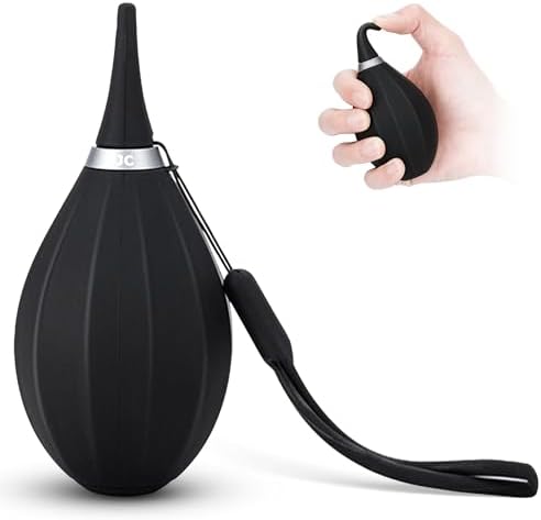 JJC Soft-Tipped Air Blower Blub for Camera Sensor Lens Filter Cleaning by JJC