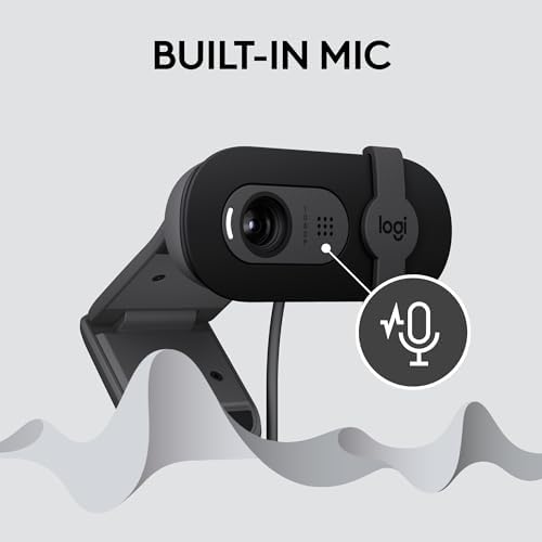 Logitech Brio 101 Full HD 1080p Webcam for Streaming and Meetings - Black - Image 5