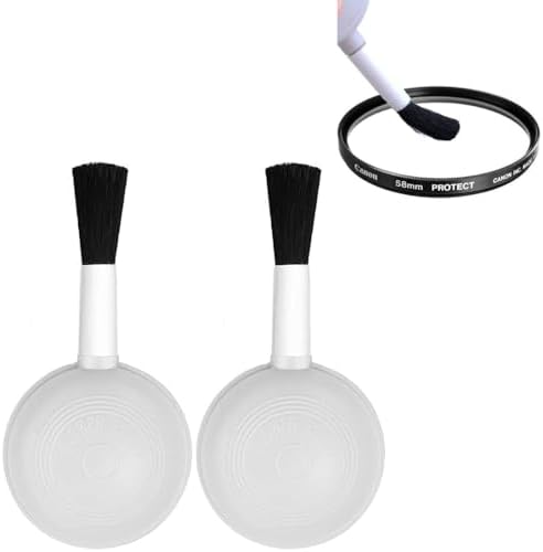 2 Air Dust Blower and Soft Brush for Digital Camera Lenses, LCD Screens and Cleaning Keyboards. by Acuvar