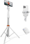 VIMOSE 66" Phone Tripod, Tripod for iPhone with Remote & Phone Stand by VIMOSE