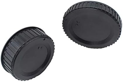 ULBTERF Front Body Cap and Rear Lens Cap Cover for Nikon F Mount Camera - Image 3