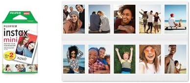 Fujifilm Mini Instant Film (White) for Fujifilm Mini 8,9,11,12,50s, 25, 7s, 90, 300 Cameras, Instax Mini Link's W/Microfiber Cloth by Megen (40 Prints) - Image 3