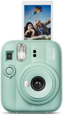 FUJIFILM instax mini 13 Instant Film Camera - Lagoon Green by FUJIFILM