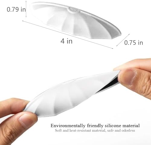 muekzru Universal Car reversing Camera rain Cover, car Thick Camera Protection Sticker, Silicone rain Sticker, Non-Destructive Adhesion (White) - Image 5