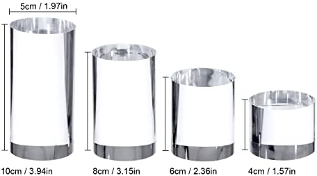 Polished Acrylic Cylinder Round Photo Props, Transparent Cylinder - Image 7