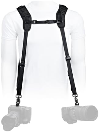 Blackline II Double Camera Harness - Best Double Camera Strap by BLACKRAPID