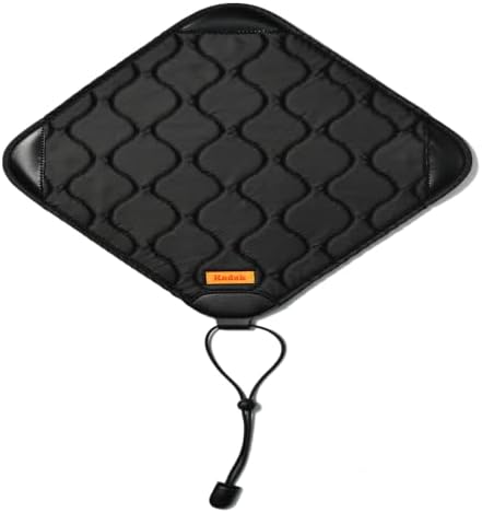 KODAK Camera Wrap Size M 31x31cm - Water-Resistant, Anti-Scratching and Dust-Free Protective Cloth for Mirrorless Camera, Compact Camera, Prime Lens (Black) [ONE item] by Unknown