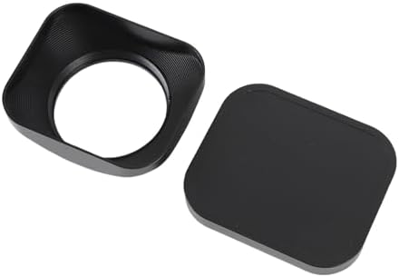GOWENIC Camera Lens Hood Aluminium Alloy, Square Lens Hood Shade (40.5mm) by GOWENIC