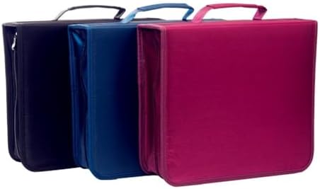 256 Capacity CD/DVD case Wallet, Storage,Holder,Booklet （Rose） - Image 5
