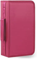 DVD Case CD Storage,128 Capacity CD Cases Holder DVD Storage Case Holders CD DVD Disc Case Storage Wallet Binder for Car Home Office Travel (128 Red) by YILAGCDDVDCase