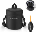 K&F CONCEPT Camera Lens Case, 3-Way Carry Pouch for Lens with Air Blower by KFCONCEPT