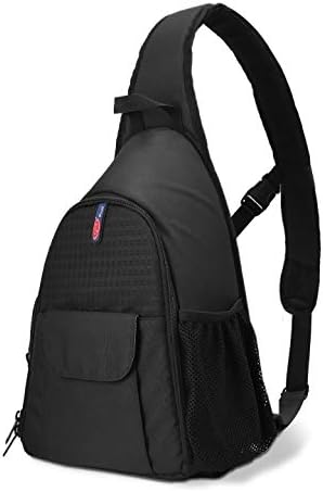 Camera Sling Backpack Waterproof for DSLR Camera with Rain Cover,Black by NIANYISO-Themosttrustworthyoutdooractivitypartner