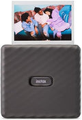 Fujifilm Instax Link Wide Photo Printer, Mini, Wireless Bluetooth, Portable, Compact, and Lightweight Polaroid Picture Printer, Compatible with iPhone iOS and Android Devices - Mocha Gray (Renewed) by Amazon+Renewed