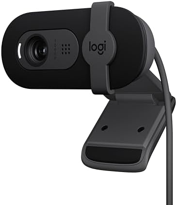 Logitech Brio 101 Full HD 1080p Webcam for Streaming and Meetings - Black by Unknown