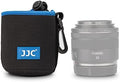 JJC Neoprene Camera Lens Pouch Case, Drawstring Bag for Lens up to 2.9x3.9" by JJC