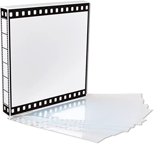 UniKeep Photo Film Negative Storage Album - Includes 20 Pages with 140 Pockets for Holding 35mm Negatives by UniKeep