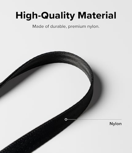Ringke Phone Lanyard [Lanyard Strap Slim Black] for Camera - Image 4