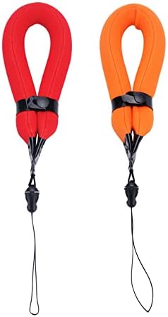 2-Pack Waterproof Underwater Camera Float Strap Floating Wrist Lanyard by PROfezzion