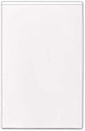 StoreSMART - 5" x 8" Non-Adhesive Vinyl Plastic Pocket - Open Short Side - 50 Pack - PE108S-C-50 by StoreSMART