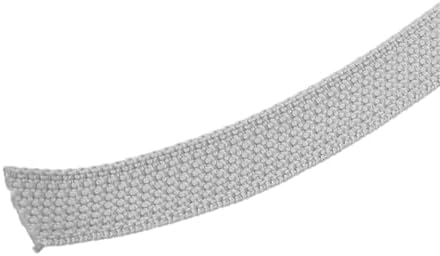 1 Roll Roller Shutter Replacement Belt - Grey Roller Blind Webbing Strap - 14mm Wide, 16.4ft Long Window Winder Accessory for Home Window Lift Repair - Image 3
