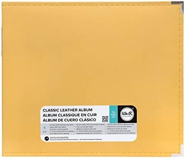 We R Memory Keepers 12x12 Photo Album Buttercup, Protect Memories and Photos, Soft, Acid-free Faux Leather, Classy Decorative Spine Label, Snag-free Rings, Includes 5 Page Protectors, Scrapbooking - Image 2