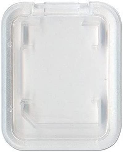 eTECH Collection Clear Plastic SD/SDHC/SDXC/Secure Digital Memory Card Case Holder Compatible for SanDisk/Kingston/Transcend/Samsung Memory Card (5 Pack) by Unknown