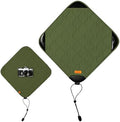 KODAK Camera Wrap Size L 38.5x38.5cm - Water-Resistant, Anti-Scratching and Dust-Free Protective Cloth for SLR Camera, Tele Lens (Olive) [ONE item] by Unknown