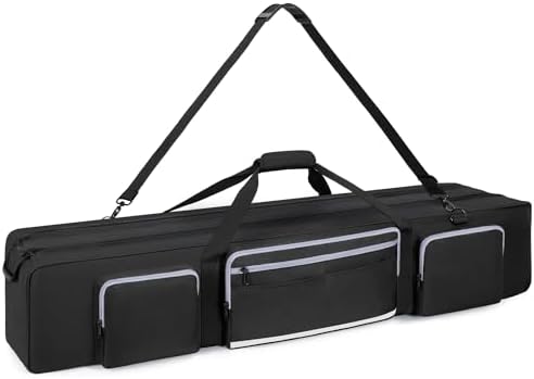 Tripod Carrying Case, 50.8" Heavy Duty Tripod Bag with Padded Divider by IBVIVIC
