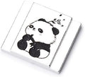Camera Metal Hot Shoe Cover Protector Cap for Z7/Z9/Z8/Z30/Z50 for FUJIFILM X100VI X100V X-M5 X-E5 X-Half XT5 (Panda in The Wind) by DBZZ
